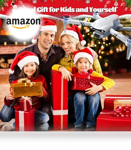 4K UHD GPS RC Drone with Brushless Motor — Drones, CANKETEC