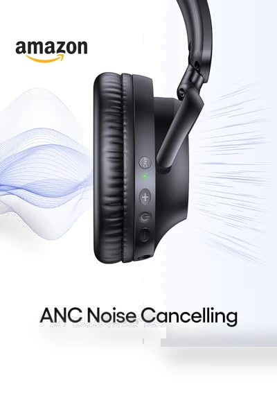 Active Noise Cancelling Headphones — Over-Ear Headphones, TAGRY