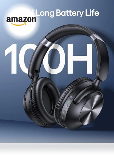 Active Noise Cancelling Headphones — Over-Ear Headphones, TAGRY