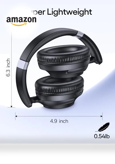Active Noise Cancelling Headphones — Over-Ear Headphones, TAGRY