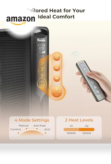 Convection Panel Space Heater — Portable Heating Solutions, Reekie