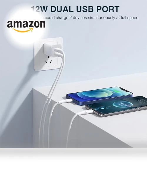 Dual Port USB Wall Charger — Wall Chargers, SHENZHEN OFSPOWER ELECTRONIC TECHNOLOGY CO., LTD.