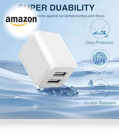 Dual Port USB Wall Charger — Wall Chargers, SHENZHEN OFSPOWER ELECTRONIC TECHNOLOGY CO., LTD.