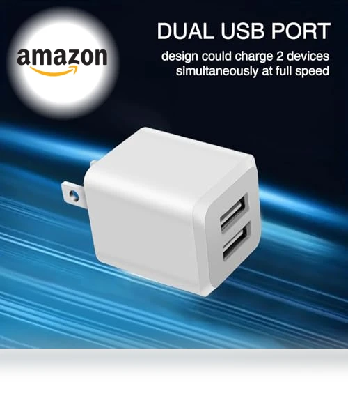 Dual Port USB Wall Charger — Wall Chargers, SHENZHEN OFSPOWER ELECTRONIC TECHNOLOGY CO., LTD.