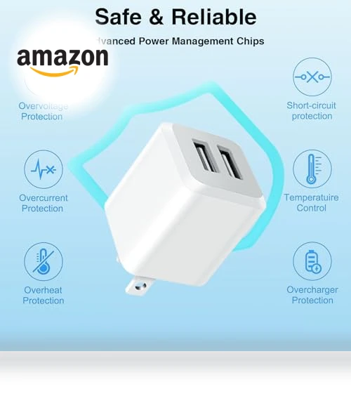 Dual Port USB Wall Charger — Wall Chargers, SHENZHEN OFSPOWER ELECTRONIC TECHNOLOGY CO., LTD.