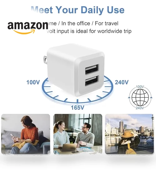Dual Port USB Wall Charger — Wall Chargers, SHENZHEN OFSPOWER ELECTRONIC TECHNOLOGY CO., LTD.