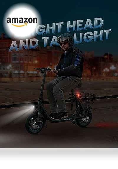 Electric Scooter with Seat — Electric Self-Balancing Scooters, URBANMAX