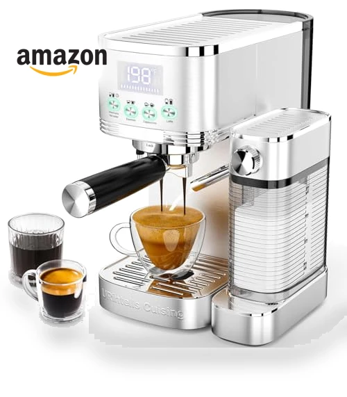 Espresso Machine with Automatic Milk Frother — Espresso Machines, URintells Cuising