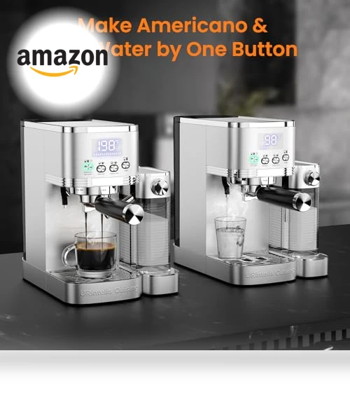 Espresso Machine with Automatic Milk Frother — Espresso Machines, URintells Cuising