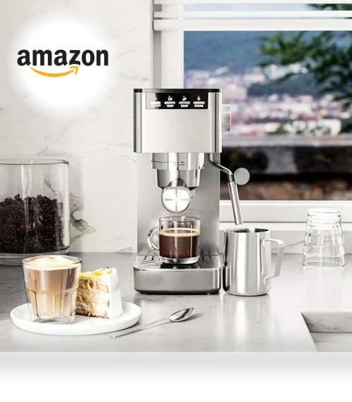 Espresso Machine with Milk Frother — Espresso Machines, Kismile