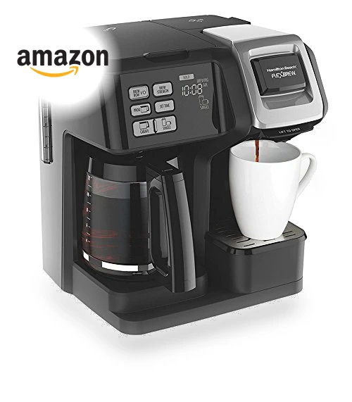 FlexBrew 2-Way Brewer Programmable Coffee Maker — Electric Coffee Brewers, Hamilton Beach