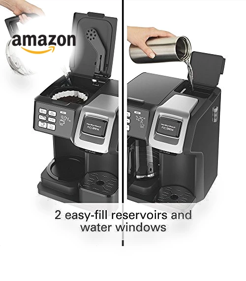 FlexBrew 2-Way Brewer Programmable Coffee Maker — Electric Coffee Brewers, Hamilton Beach