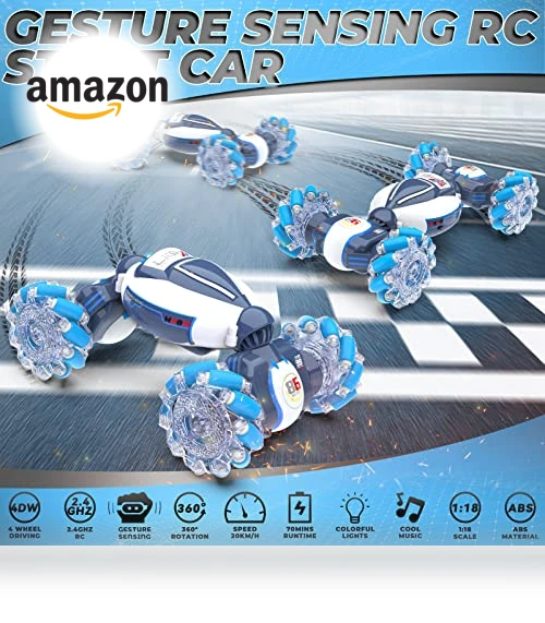Gesture Sensing RC Stunt Car — Remote Control Cars, Dysaim