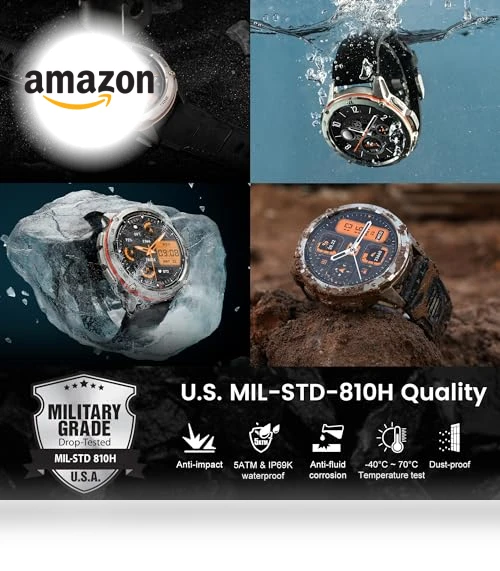 GPS Smart Watch — Smartwatches, AMAZTIM