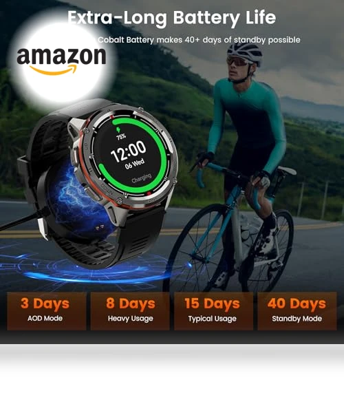 GPS Smart Watch — Smartwatches, AMAZTIM