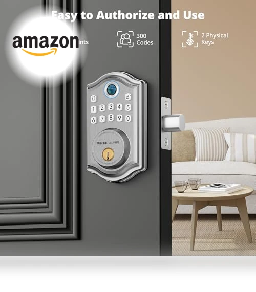 Keyless Entry Door Lock — Deadbolts, AkaGear