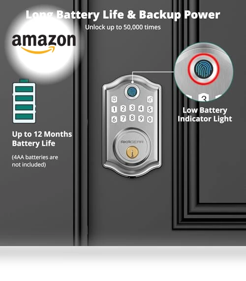 Keyless Entry Door Lock — Deadbolts, AkaGear