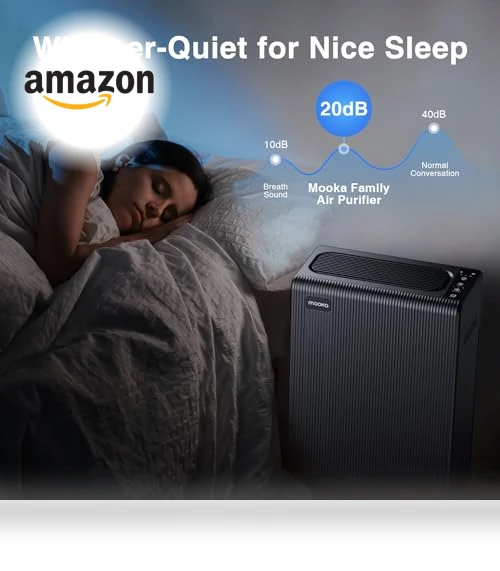 Large Room Air Purifier — HEPA Air Purifiers, Mooka Family