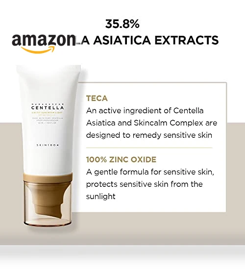Madagascar Centella Air-fit Suncream Light — Body Sun Protection, SKIN1004