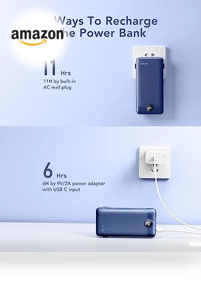 Portable Charger 20000mAh with Fast Charging — Mobile Power Solutions, VRURC
