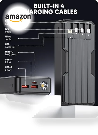 Portable Charger with LED Display — Mobile Power Solutions, Shenzhen SYJ Gift Co., Ltd