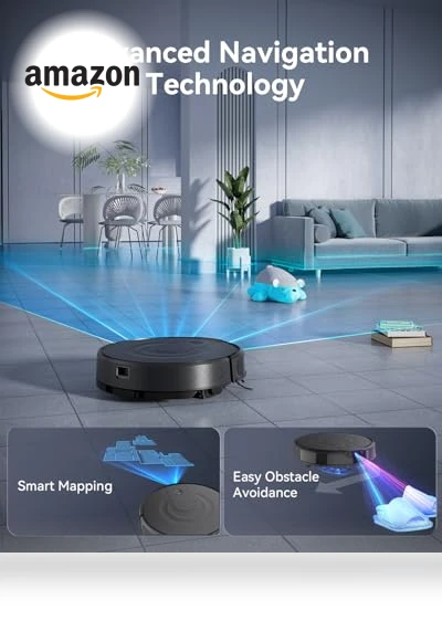 Robot Vacuum and Mop Combo — Smart Cleaning Robots, Seyanke