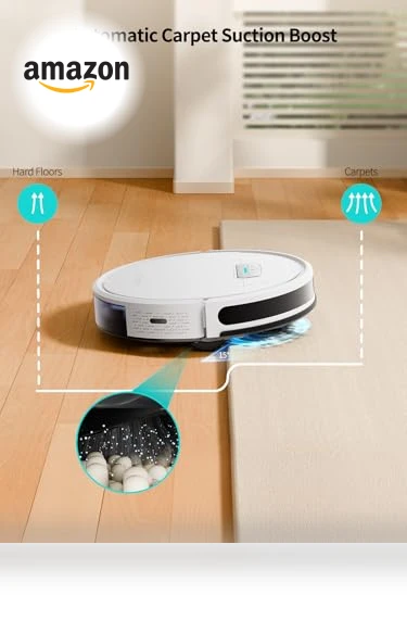 Robot Vacuum and Mop Combo — Smart Cleaning Robots, HONITURE