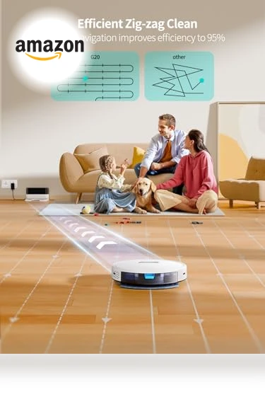 Robot Vacuum and Mop Combo — Smart Cleaning Robots, HONITURE