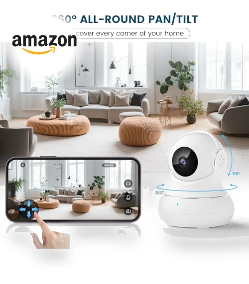 Security Camera Indoor 2K — Baby Monitors, litokam