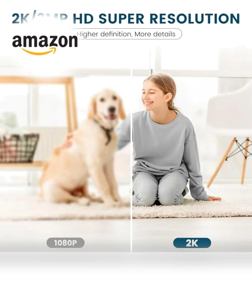 Security Camera Indoor 2K — Baby Monitors, litokam