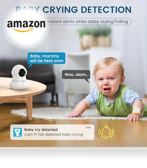 Security Camera Indoor 2K — Baby Monitors, litokam
