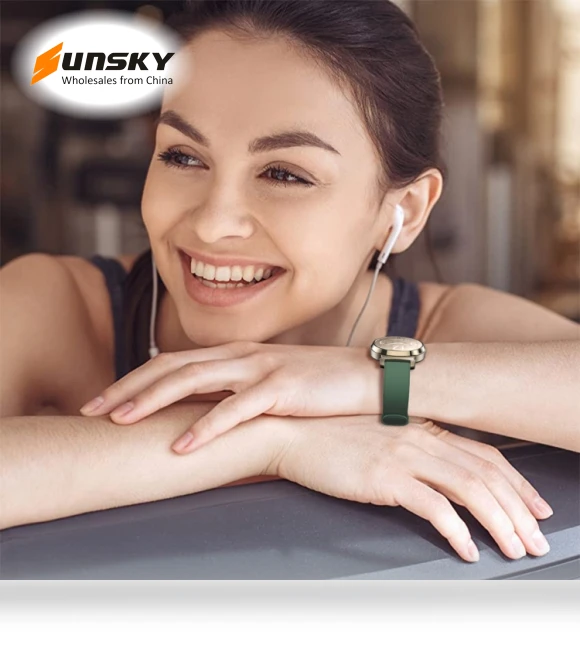 Silicone Watch Band — Bands, Garmin