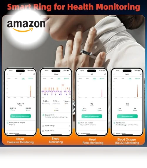 Smart Ring Health Tracker — Smart Rings, Mefoma