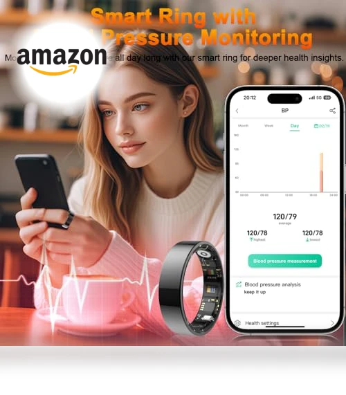 Smart Ring Health Tracker — Smart Rings, Mefoma