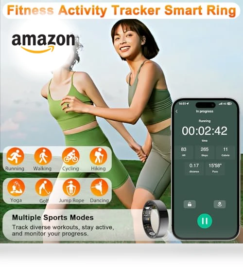 Smart Ring Health Tracker — Smart Rings, Mefoma