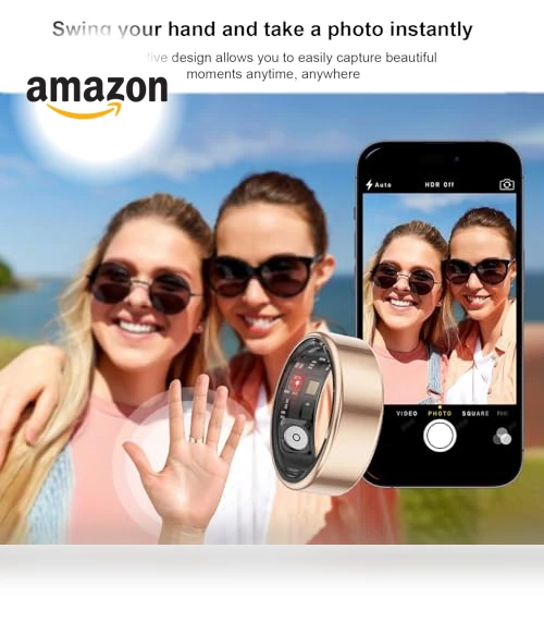 Smart Ring Health Tracker — Smart Rings, ZMSTLAMP
