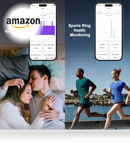 Smart Ring Health Tracker — Smart Rings, ZMSTLAMP