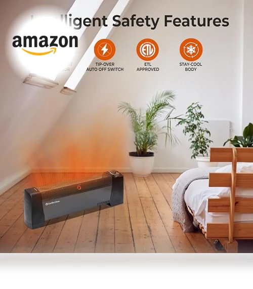 Space Heater for Indoor Use — Portable Heating Solutions, Comfort Zone