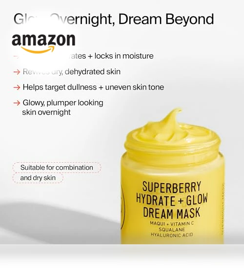Superberry Hydrate + Glow Dream Mask — Nighttime Moisturizers, Youth To The People
