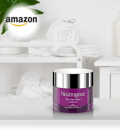 Triple Age Repair Face Moisturizer with SPF 25 — Facial Hydration, Neutrogena