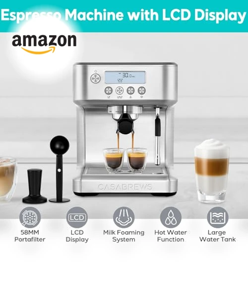 Ultra Espresso Machine — Milk Frothers, CASABREWS