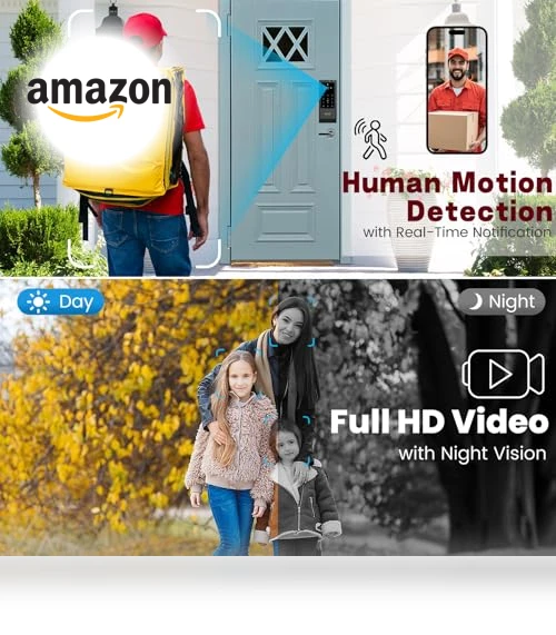 Video Smart Lock with Camera & Doorbell — Smart Home Security, Devo
