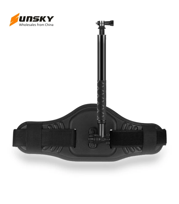 Waist Belt Mount Strap with Selfie Stick Monopod — Selfie Sticks, PULUZ