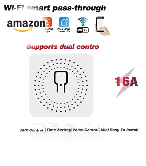 WiFi Smart Switch Light Switch — Smart Home Hubs & Controllers, Bkiyougo