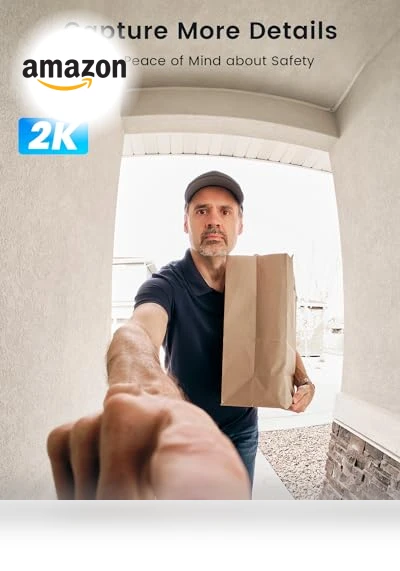 Wireless Doorbell Camera — Outdoor Security Cameras, iegeek