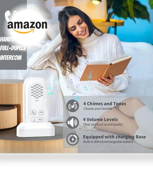 Wireless Doorbell with Intercom — Intercoms, PANDAAR