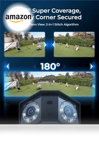16MP UHD Dual-Lens PoE Security Camera — Security Cameras, Reolink