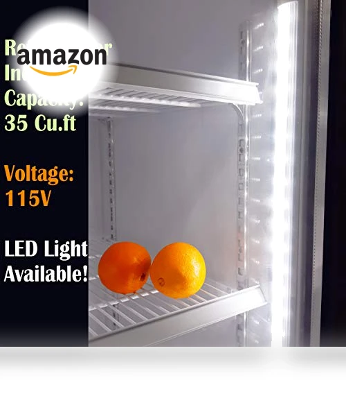 2-Door Glass Merchandiser Display Fridge — Showcase Coolers, cooler depot