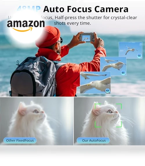 4K Digital Camera for Photography and Video — Mirrorless Cameras