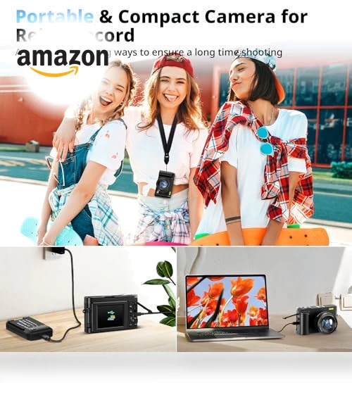 4K Digital Camera for Photography and Video — Mirrorless Cameras